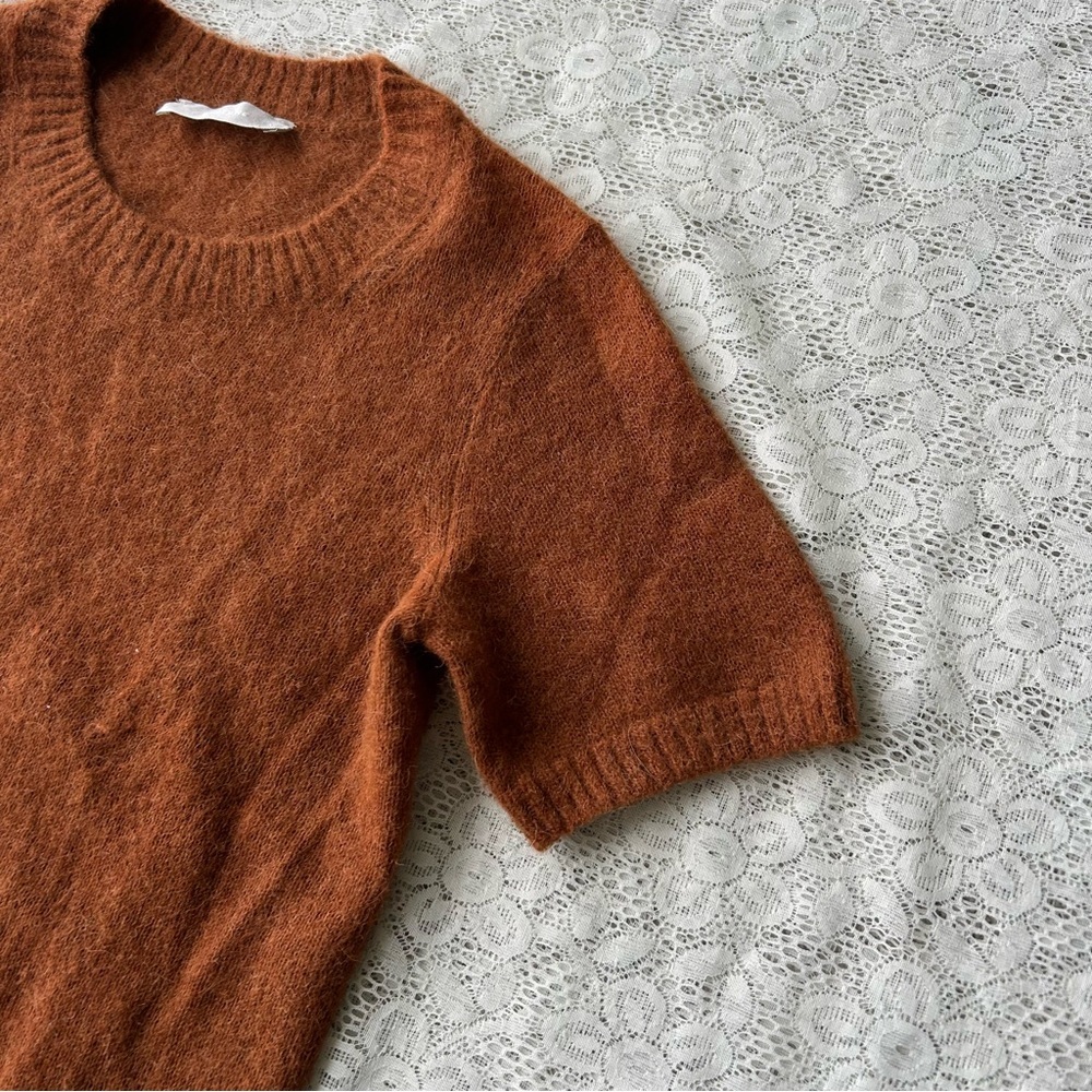Everlane alpaca tee in copper xs - Picture 5 of 9